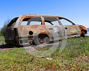 Old Rusty Car