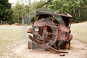 Old Rusty Car