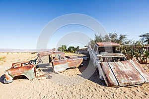 Abandoned car from Solitaire, Namibia