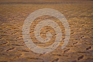 Old rusty diamond plate steel floor background