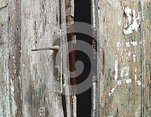 Old rusty door