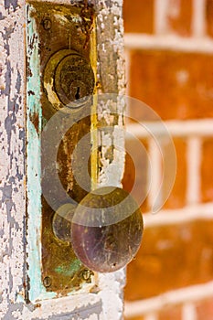 Old Rusty Door Knob