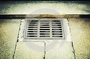 street drain sewer photo