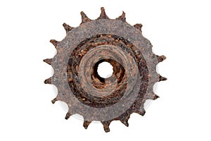 Old rusty gear