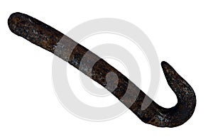 Old rusty hook