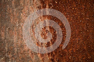 Old rusty iron wall background