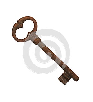 Old rusty key