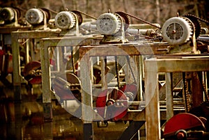 Old & Rusty machine part