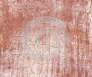 Old and rusty metal cover texture