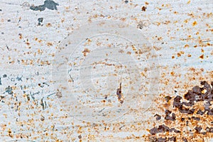 Old rusty metal grunge texture close-up, background