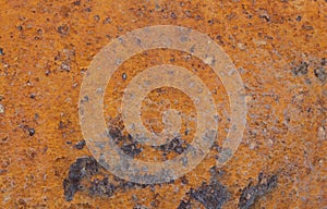 Old rusty metal plate, full frame background