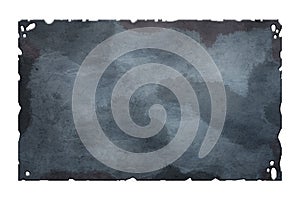 Old rusty metal plate