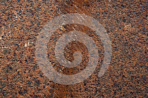 Old rusty metal sheet