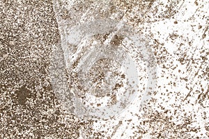 Old rusty paint on old grunge vintage concrete floor