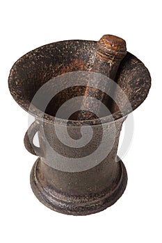 Old rusty pestle stupa