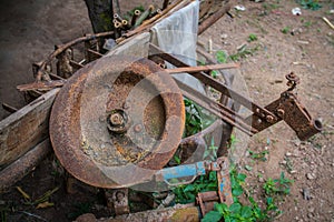 The Old Rusty Plough detail