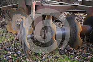 Old Rusty Plough detail