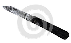 Old rusty pocket knife