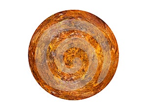 Old rusty sphere
