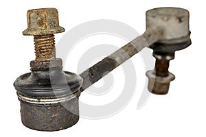 Old and rusty stabilizer link