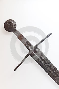 Old rusty sword