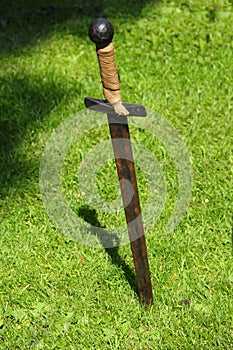 Old rusty sword