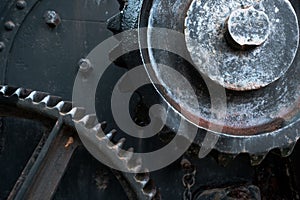 Old rusty tools detail.