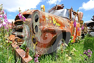 Old rusty truck