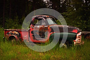 Old rusty truck