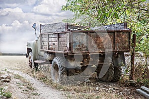 Old rusty truck