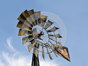 Old Rusty Windmill