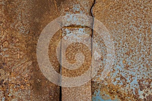 Old rusty zinc plate surface  galvanized,