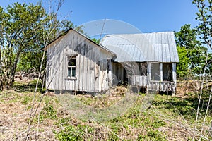 Old 1800`s house in Dewville Texas