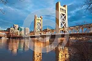 The Old Sacramento Bridge photo
