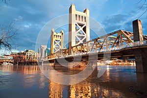 The Old Sacramento Bridge photo