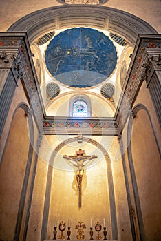 Old Sacristy in San Lorenzo by Brunelleschi