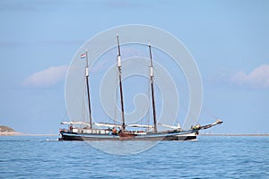 Old Sail Boat in Netherlands