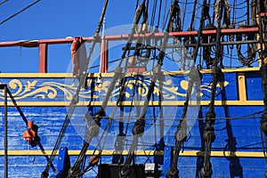 Old sailboat, Stockholm, Sweden