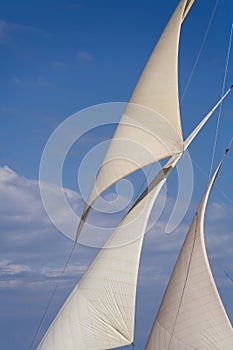 Old sailing boat