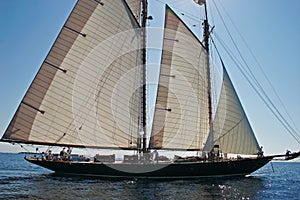 Old sailing boat