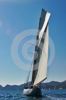 Old sailing boat