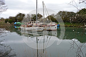 Old Sailing Boats