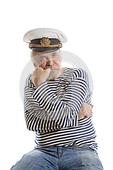 Old sailor man