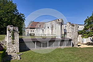 The old Saint-Arnoul abbey in Crepy-en-Valois