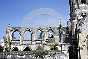 Old Saint-Etienne Church detail