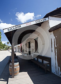 Old saloon in San Diego