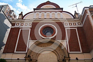 Old San Giuseppe della Pace church in Milan, Italy