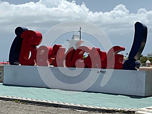 Old San Juan Boricua sign Puerto Rico photo