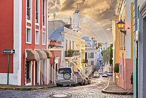 Old San Juan, Puerto Rico Streets