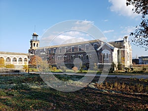 Old  sanatorium Kuyalnik in Odessa, Ukraine